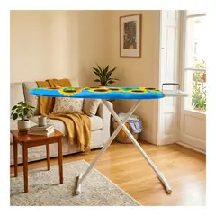 EKOL TACTICA MILITAR - Tabla de Planchar Reforzada Ajustable y Plegable 110x90 cm - Diseños Surtidos