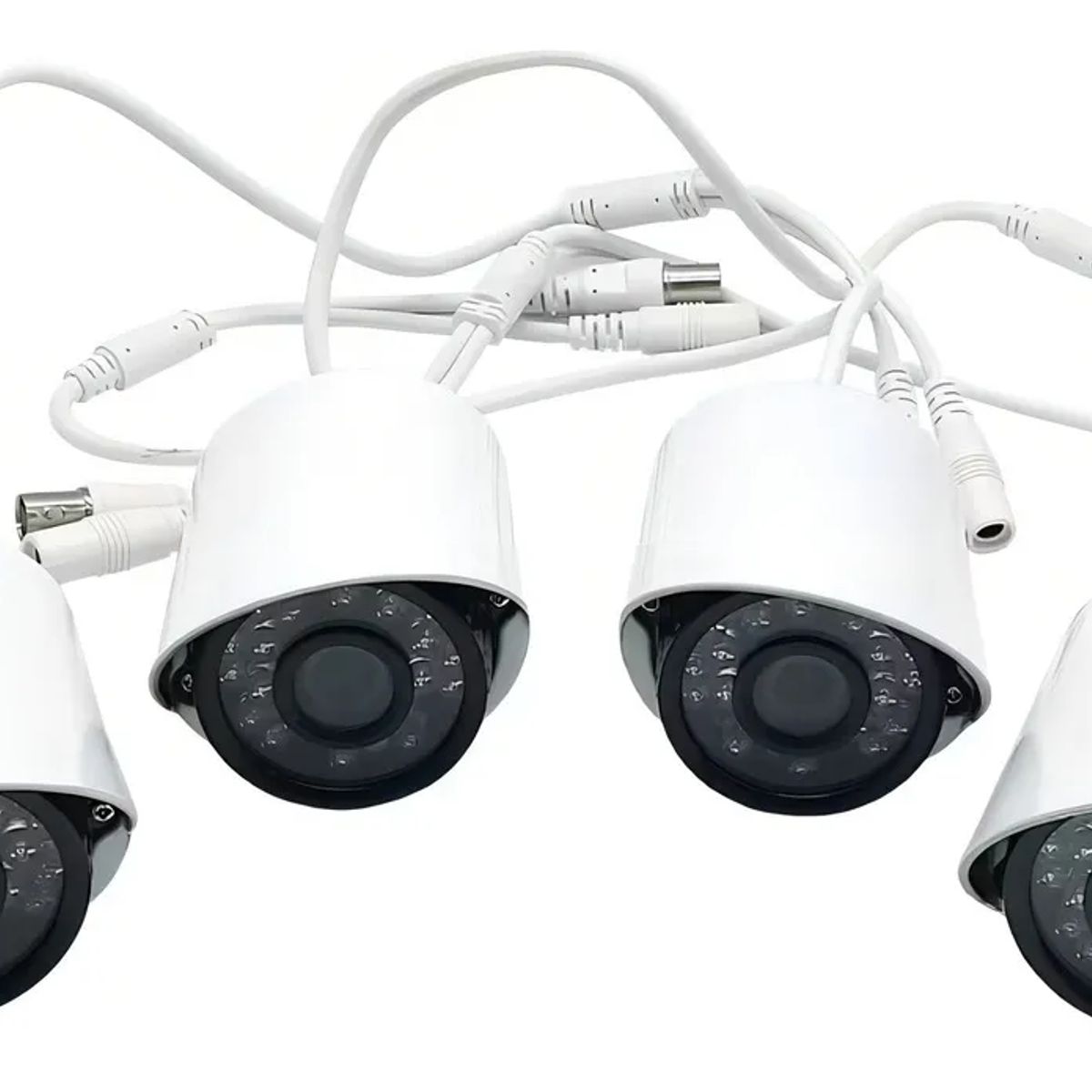 GENERICO - Kit 4 Cámaras Seguridad Dvr Cctv Pal Int/ext Visión Nocturna