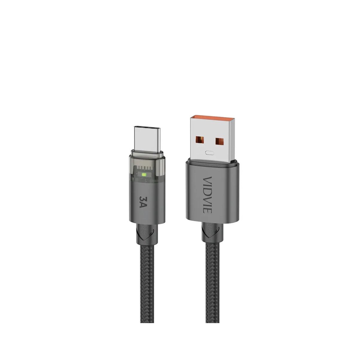 GENERICO - Cable VIDVIE CB4058T USB-C a USB-C  60W Power Delivery  1.2m Ultra Resistente