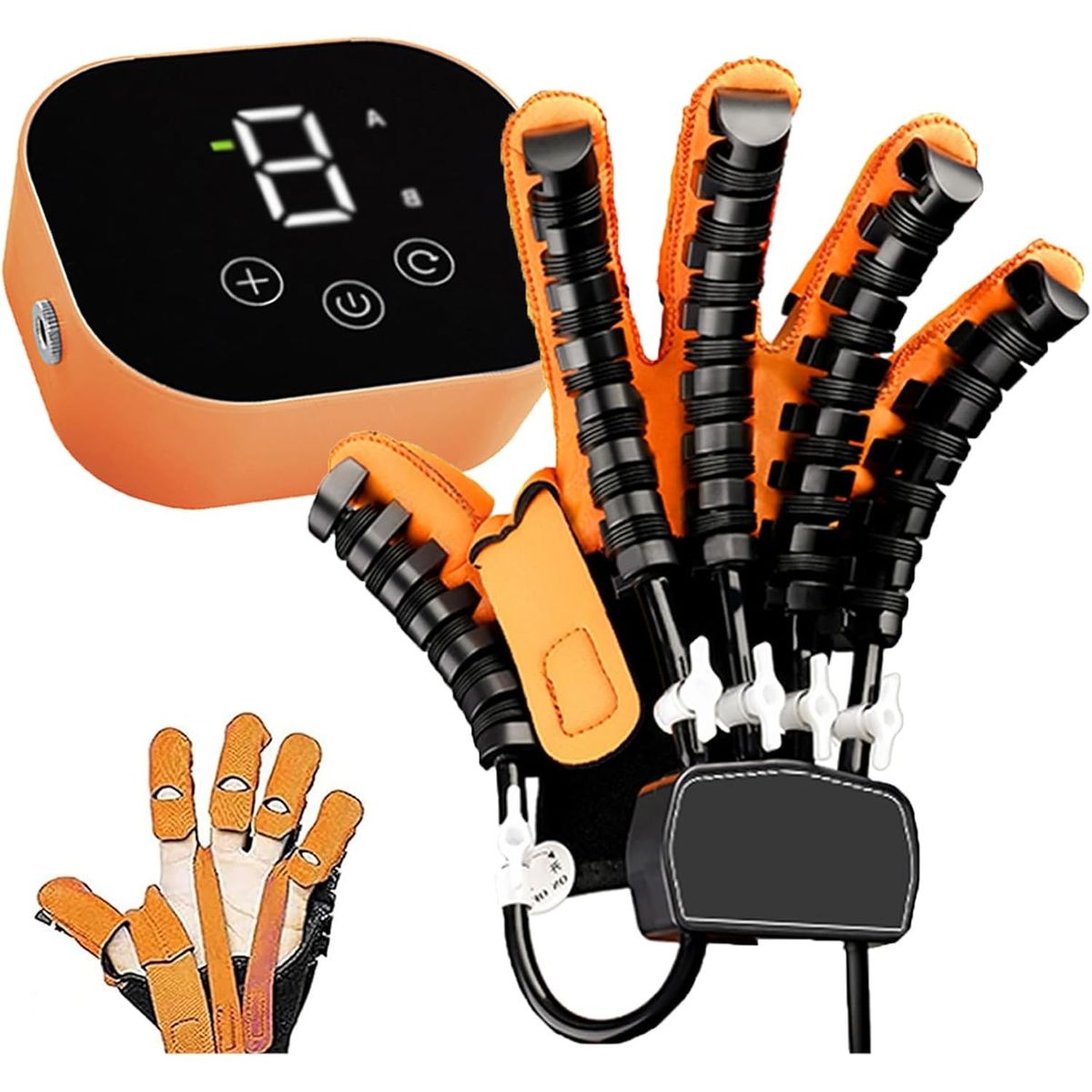 GENERICO - Guantes De Robot De Rehabilitación Derecha O L Naranja