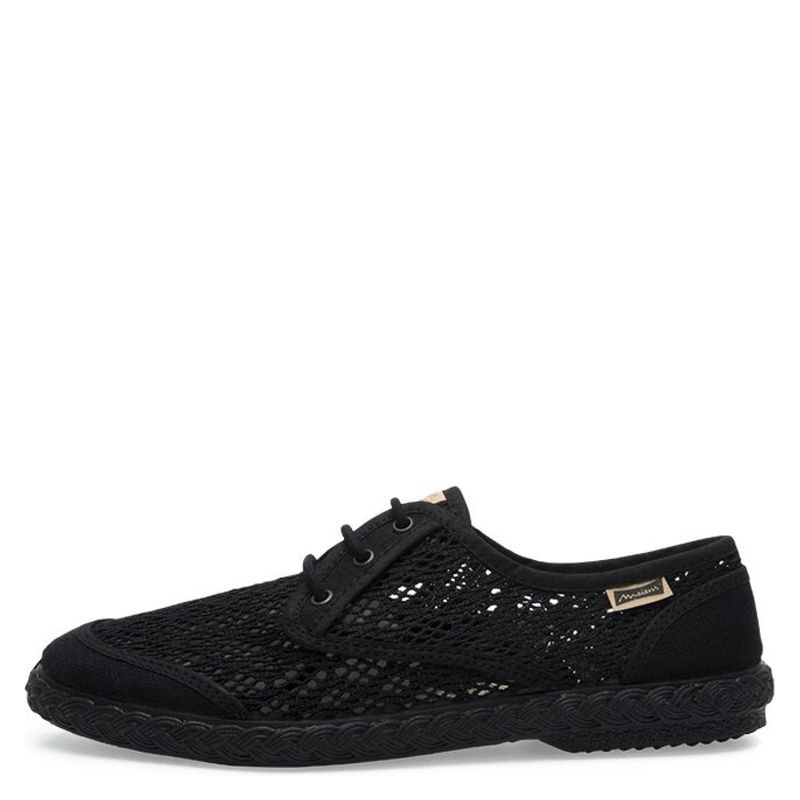 MAIANS - Zapato Mujer Pepa Rejilla Negro