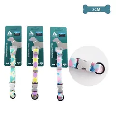 GENERICO - Collar para mascota 2cm Color Aleatorio