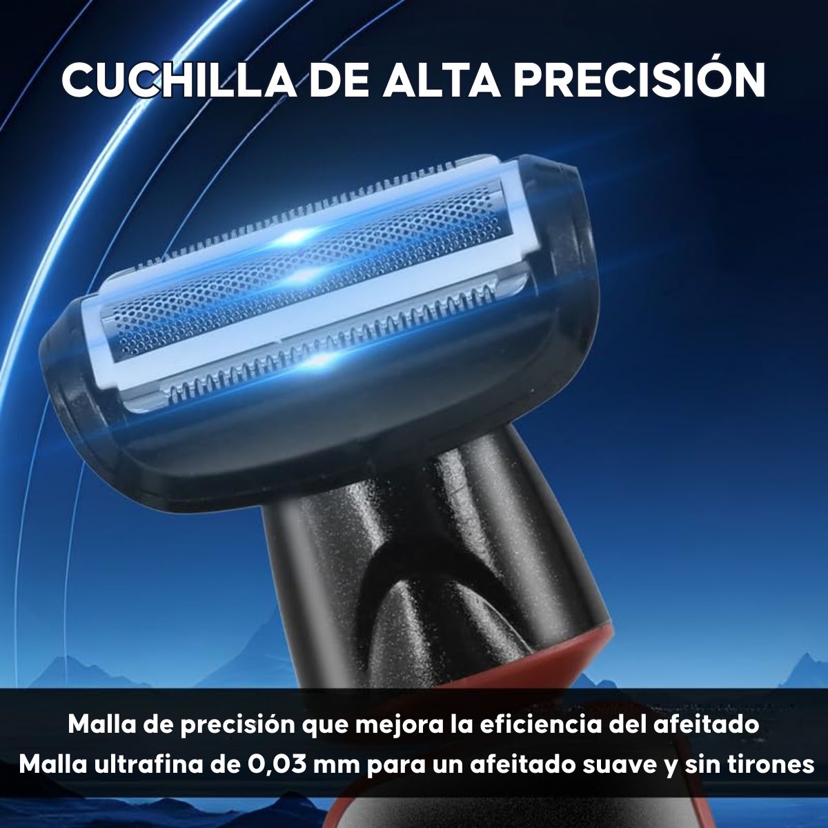 GENERICO - Afeitadora Hombre 3en1 Recargable Barba Nariz Surker Sk-1200