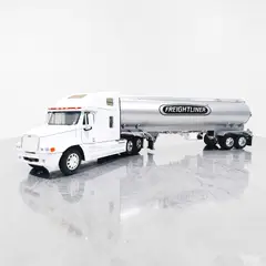 WELLY - Camion Freightliner Century Class 6x4 Escala 132 Blanco con Estanque