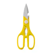 GENERICO - Tijera De Cocina Multifunción 21×8cm Amarillo