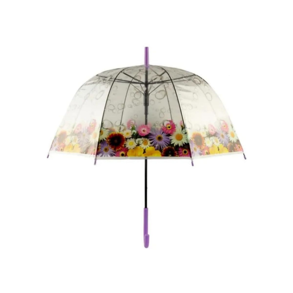 GENERICO - Paraguas Transparente Grande  Adultos Unisex