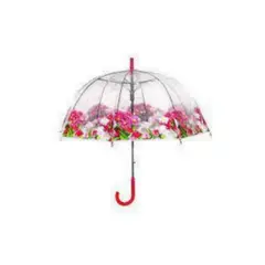 GENERICO - Paraguas Transparente Grande Adultos Unisex