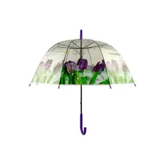 GENERICO - Paraguas Transparente Grande Adultos Unisex