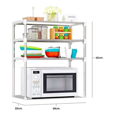 Imagen 2 del producto Organizador Metálico 3 Niveles Cocina Baño Multiuso