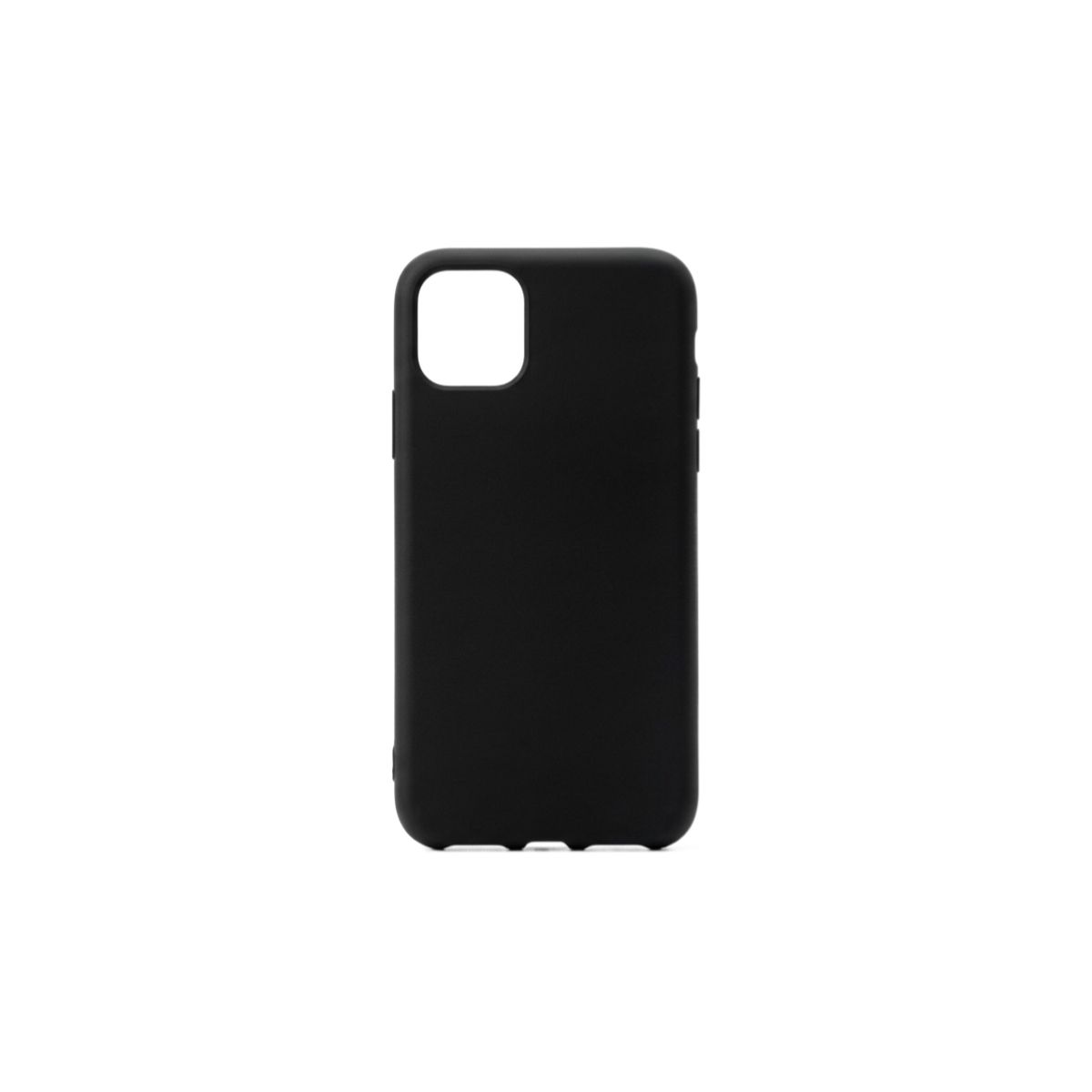 GENERICO - Carcasa iPhone 11 Silicona Liquid Case Antigolpes Negro Premium