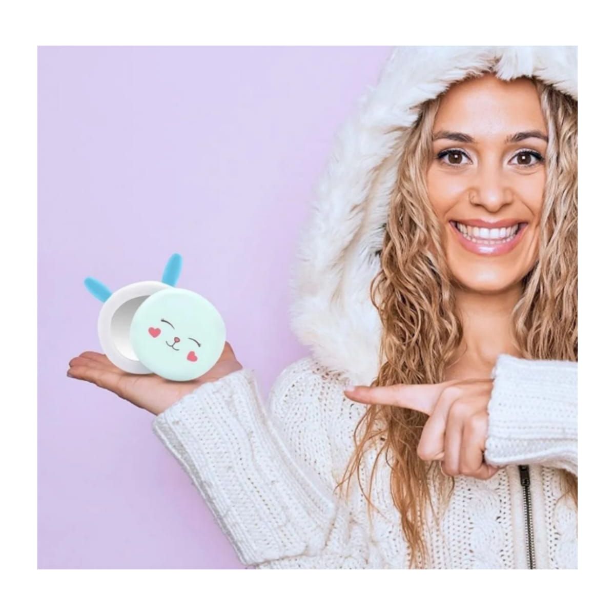 GENERICO - Calentador de Manos 3 en 1  Conejo