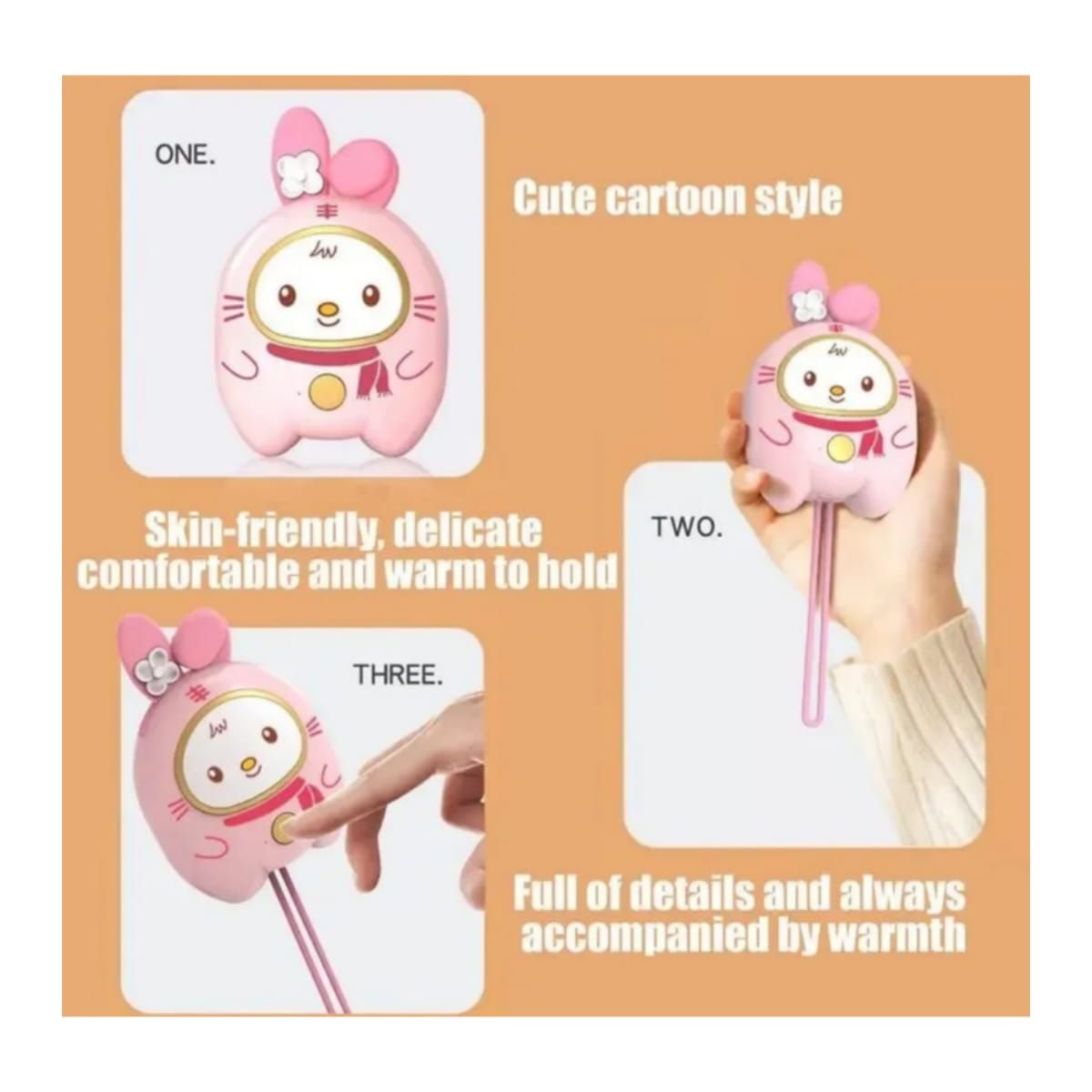 GENERICO - Calentador de Manos Kawaii