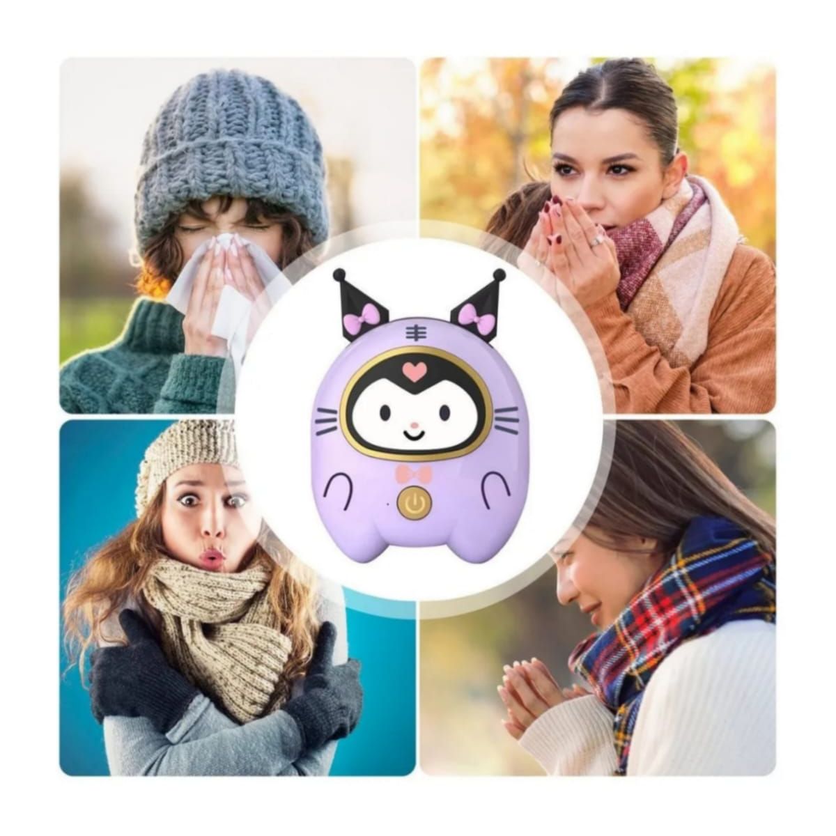 GENERICO - Calentador de Manos Kawaii