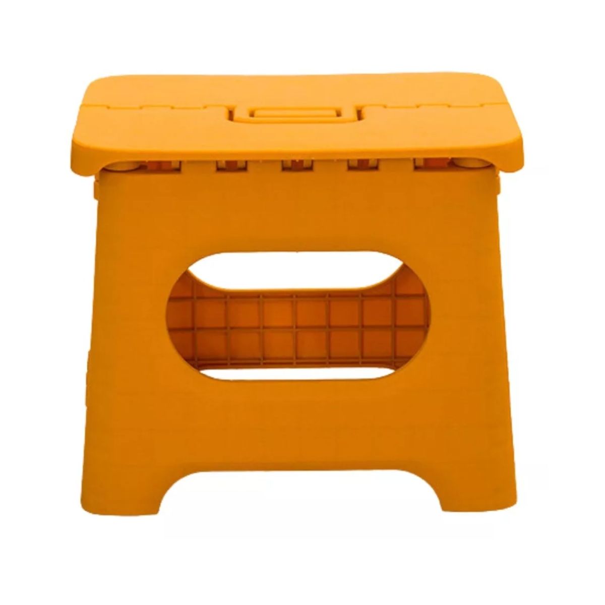 ATURE - Taburete Portátil Piso Escalón Plegable Amarillo Amarillo