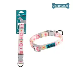 GENERICO - Collar de flores para mascota 25mm x46-55cm