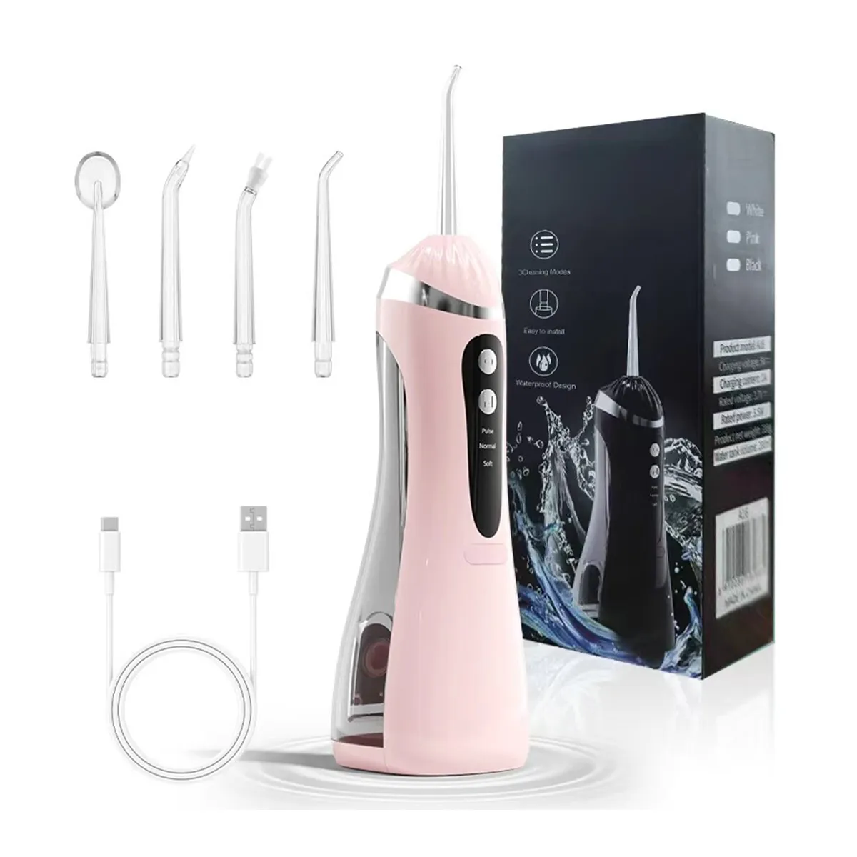 ATURE - Irrigador Dental Eléctrico Presión Profesional Portátil