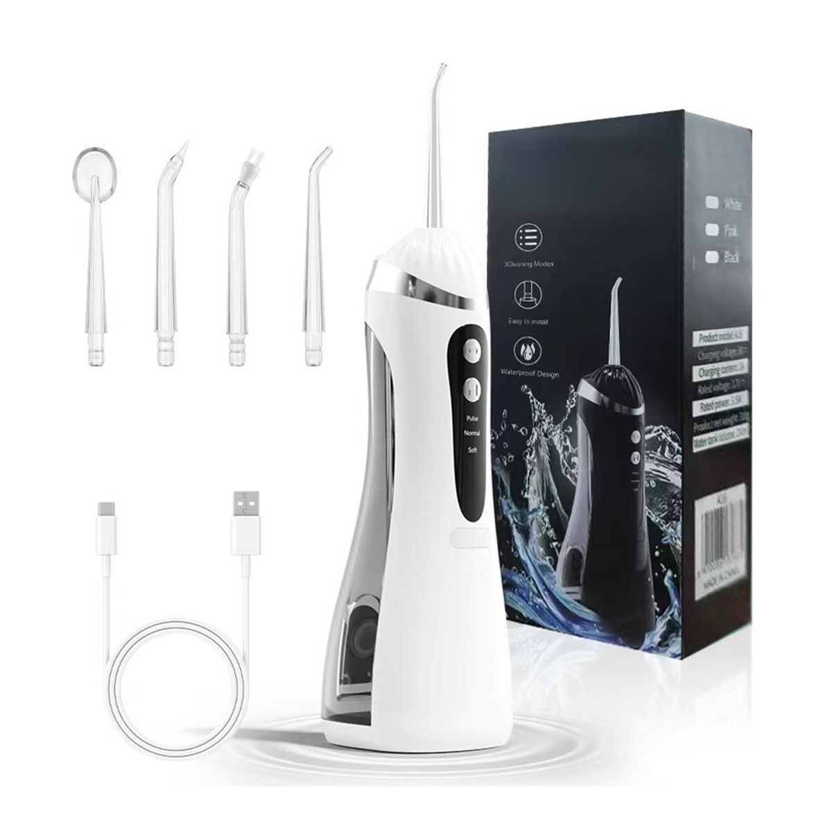 ATURE - Irrigador Dental Eléctrico Presión Profesional Portátil