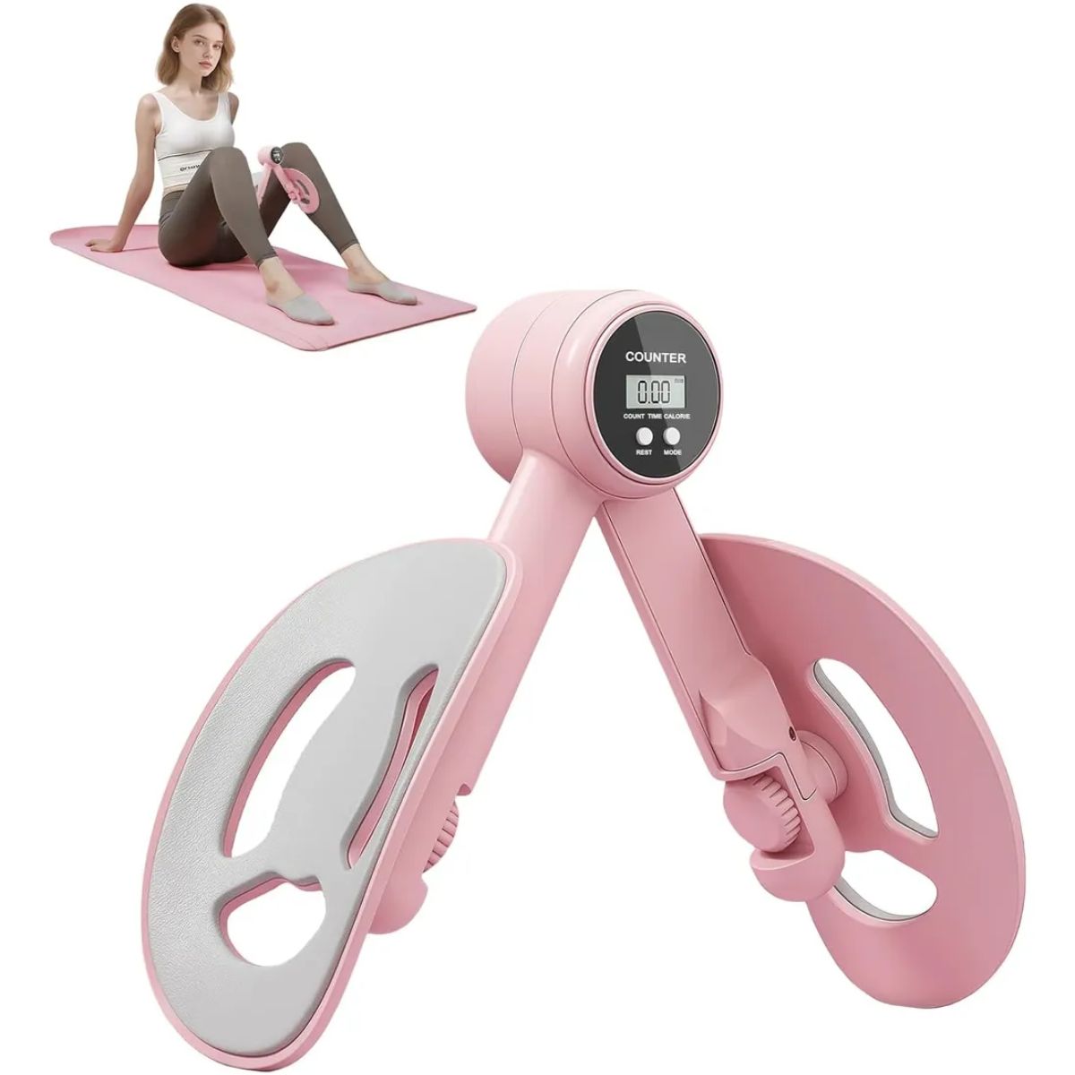 GENERICO - Fortalecedor Suelo Pélvico Pierna Cadera Digital Contador