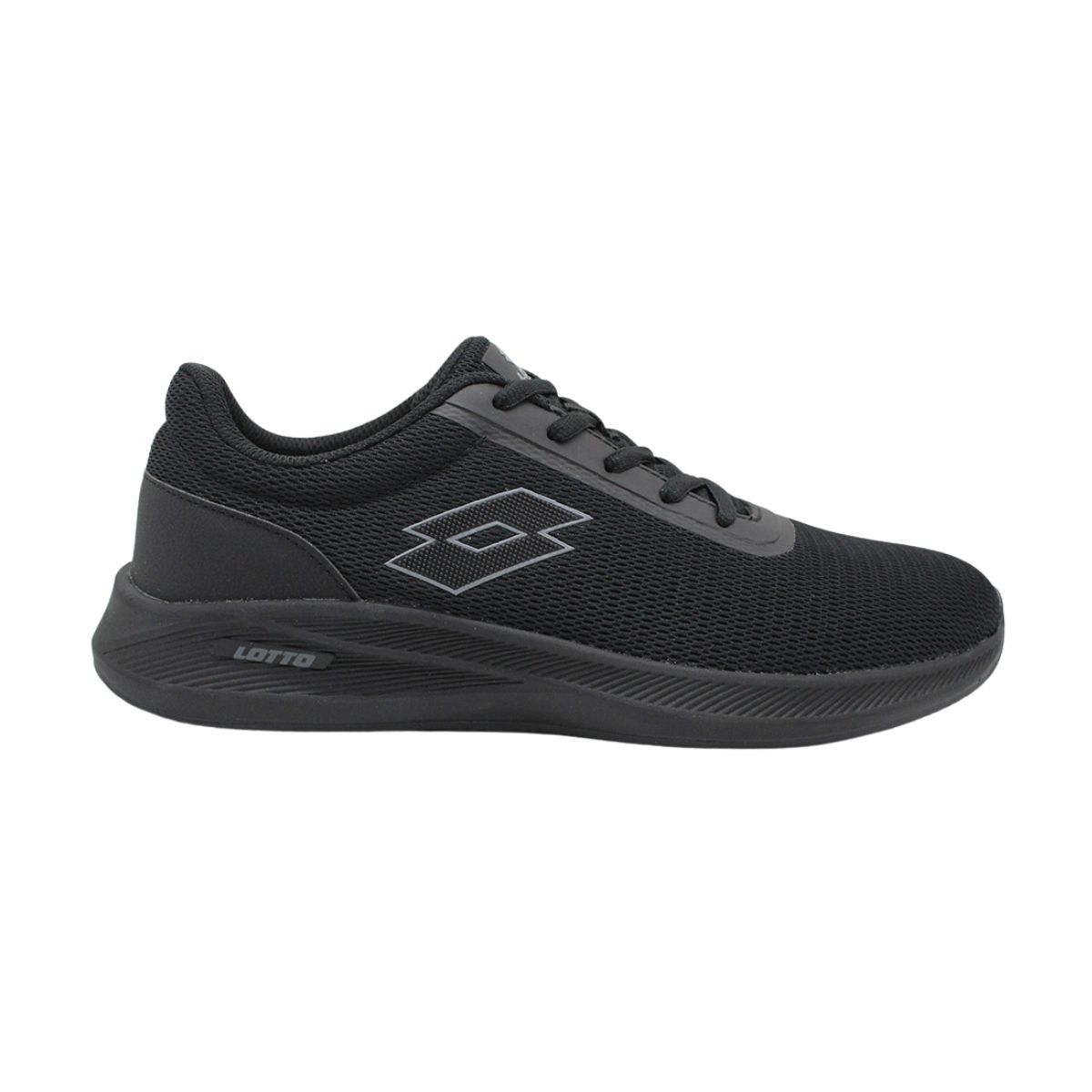 LOTTO - Zapatilla Running Hombre Lotto - Challenge Negro Gris