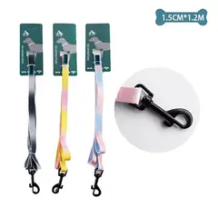 GENERICO - Correa plana para mascota 1.5cm x1.2m Color Aleatorio