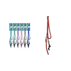 GENERICO - Correa para mascotas con mango corto 0.6 x120cm Color Aleatorio