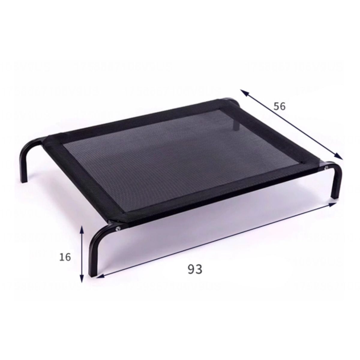 KINDA NICE - Cama Plegable Para Mascotas Elevada Para Gatos Y Perros M