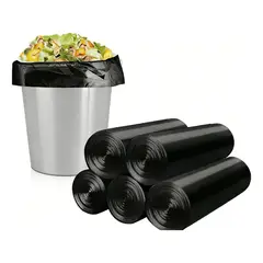 GENERICO - 150pzs Bolsas De Basura Gruesas 50x60cm Para Hogar Oficina