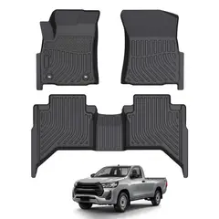 KUANGYE - Pisos Calce Perfecto Para Toyota Hilux Revo 2016 - 2025+