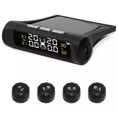 KINDA NICE - Monitor De Presión De Neumáticos Tpms Con Carga Solar