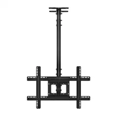 KINDA NICE - Soporte De Techo Giratorio Retráctil Para Tv 32-75 Pulgadas Negro