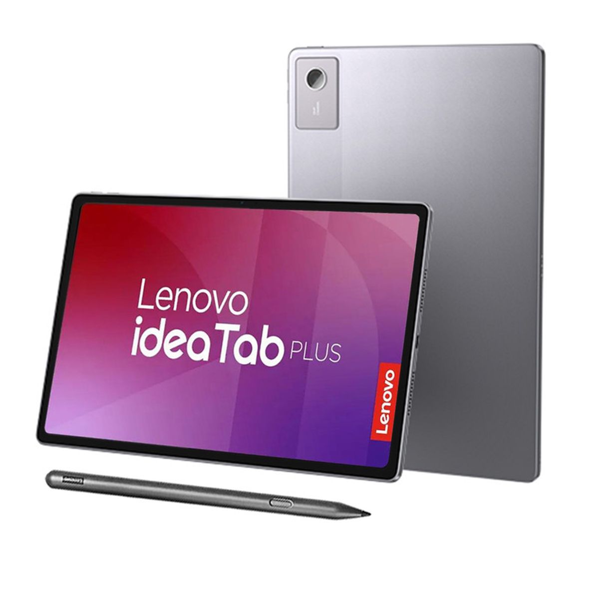 LENOVO - Tablet Lenovo Pad Plus 12 8+128 de  pulgadas con WiFi -Gris + Lápiz óptico