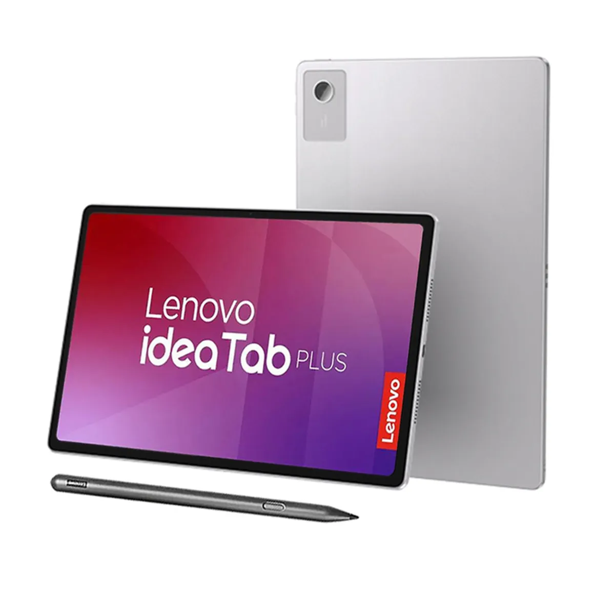 LENOVO - Tablet Lenovo Pad Plus 12 8+128 de  pulgadas con WiFi -plata +Lápiz óptico