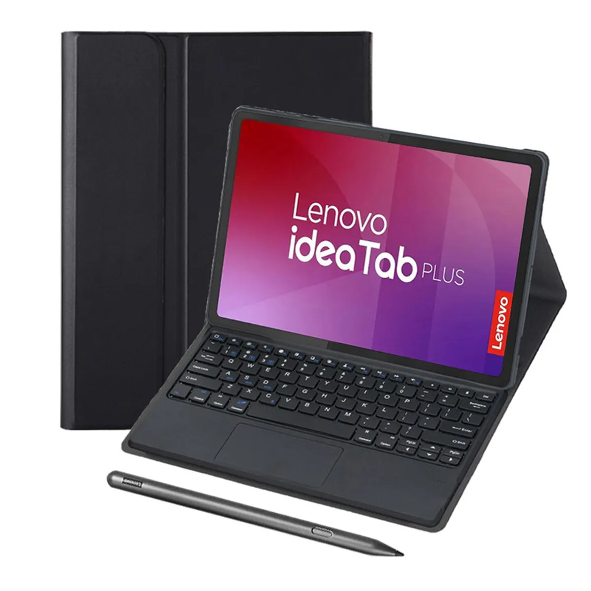 LENOVO - Tablet Lenovo Pad Plus 12 8+128  WIFI-plata+Teclado Negro+Lápiz táctil