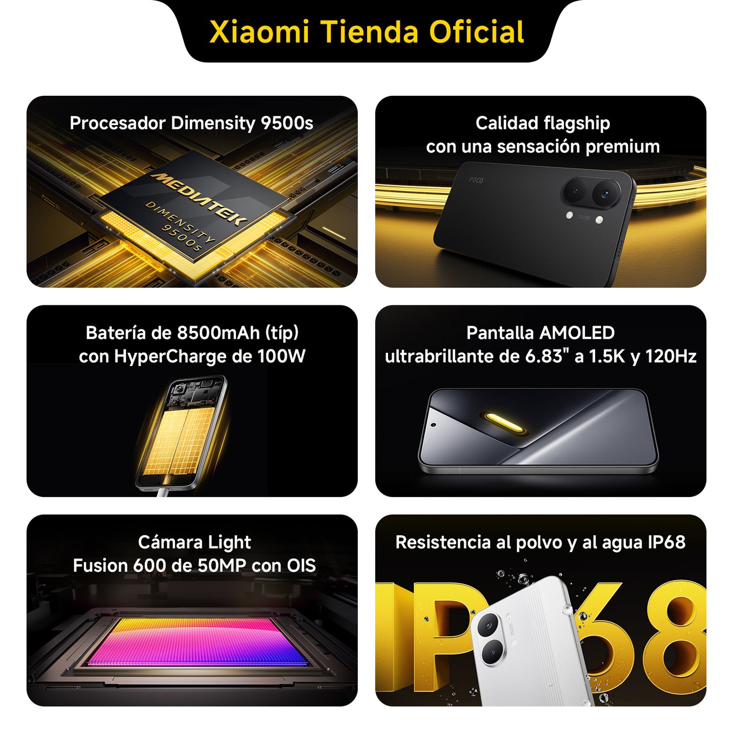 XIAOMI POCO X8 Pro Max Azul 12GB + 512GB | Falabella Chile