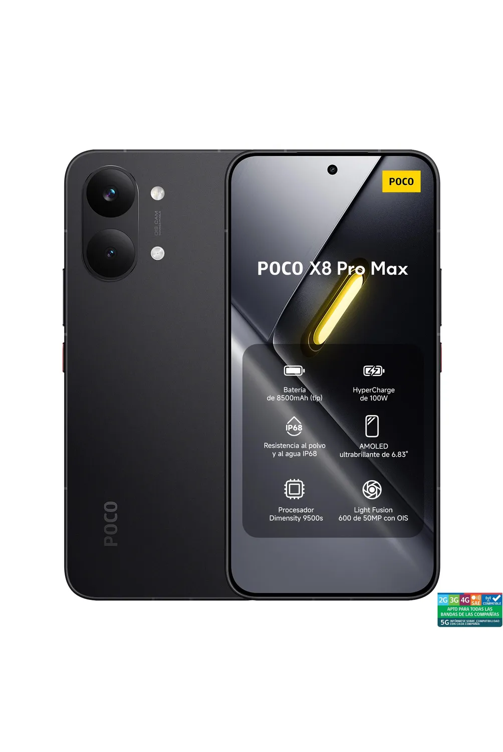 XIAOMI POCO X8 Pro Max Negro 12GB + 512GB | Falabella Chile