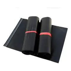 GENERICO - X100 Bolsas Plásticas Sobres Courier Autoadhesivo 30x42cm Negro