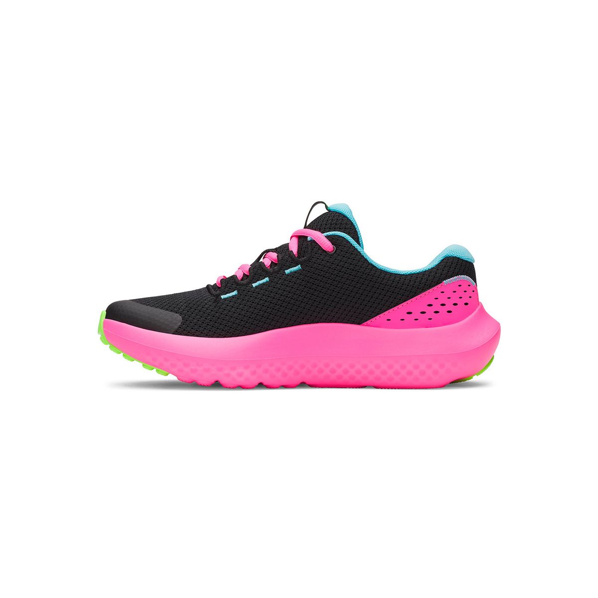 UNDER ARMOUR - Zapatillas Niña Surge 4 Grade School Negra UNDER ARMOUR