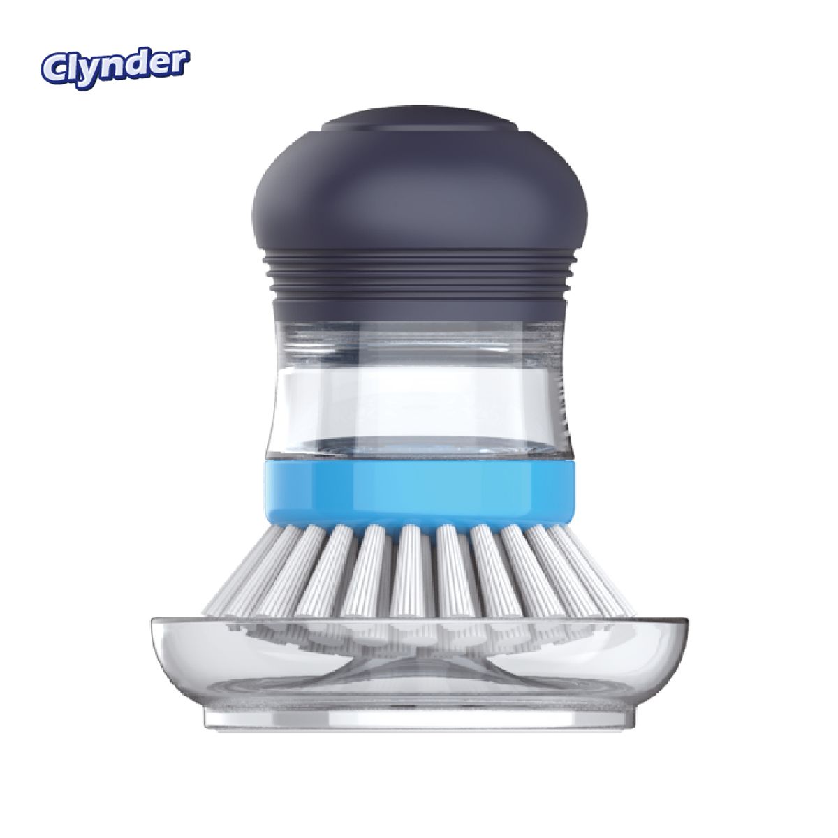 CLYNDER - Cepillo Lavaloza Resistente Dispensador Clynder