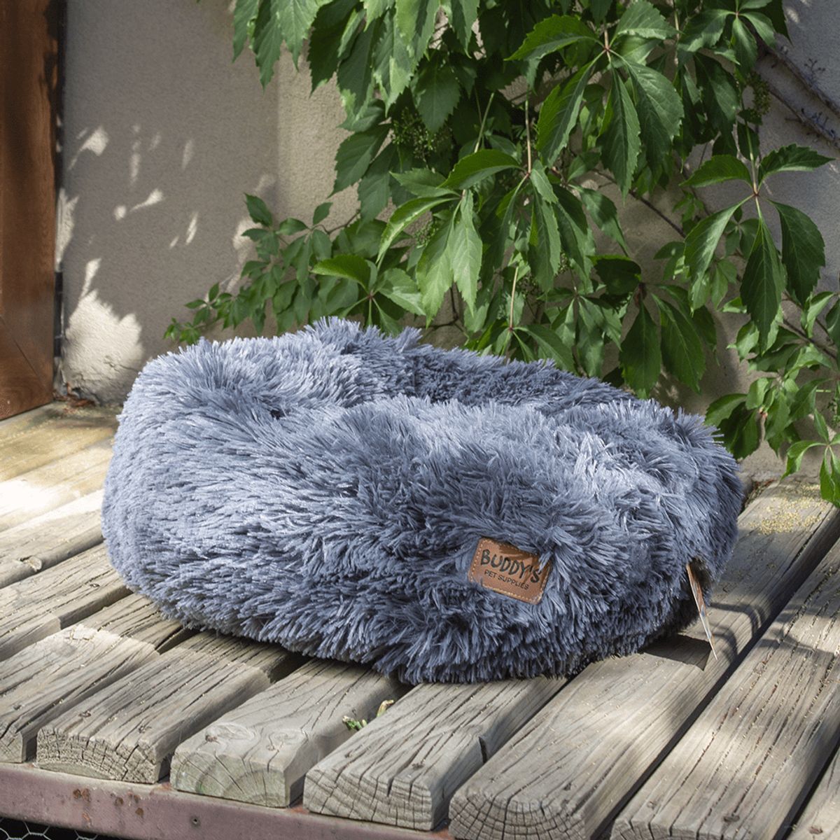 BUDDY'S PET SUPPLIES - Cama Antiestrés Ultrasuave Para Perro Gato Mascota 50 cm