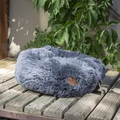 BUDDY'S PET SUPPLIES - Cama Antiestrés Ultrasuave Para Perro Gato Mascota 50 cm