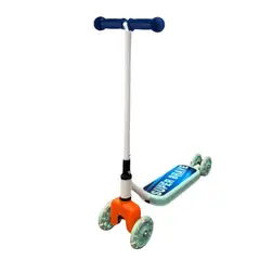 AUCKLAND OUTDOOR - Scooter Infantil 4 Ruedas Ajustable Niño Estable Azul