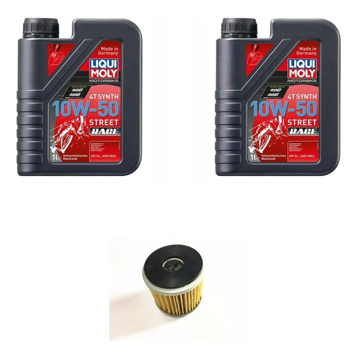 LIQUI MOLY - Kit De Mantencion Moto Benelli Trk 251- Leoncino 250 - Tnt 25N