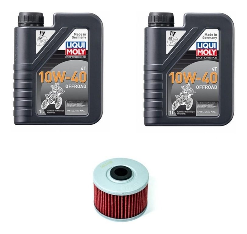 Kit De Mantencion Moto Honda Xre 300 - Sahara 2l + Filtro