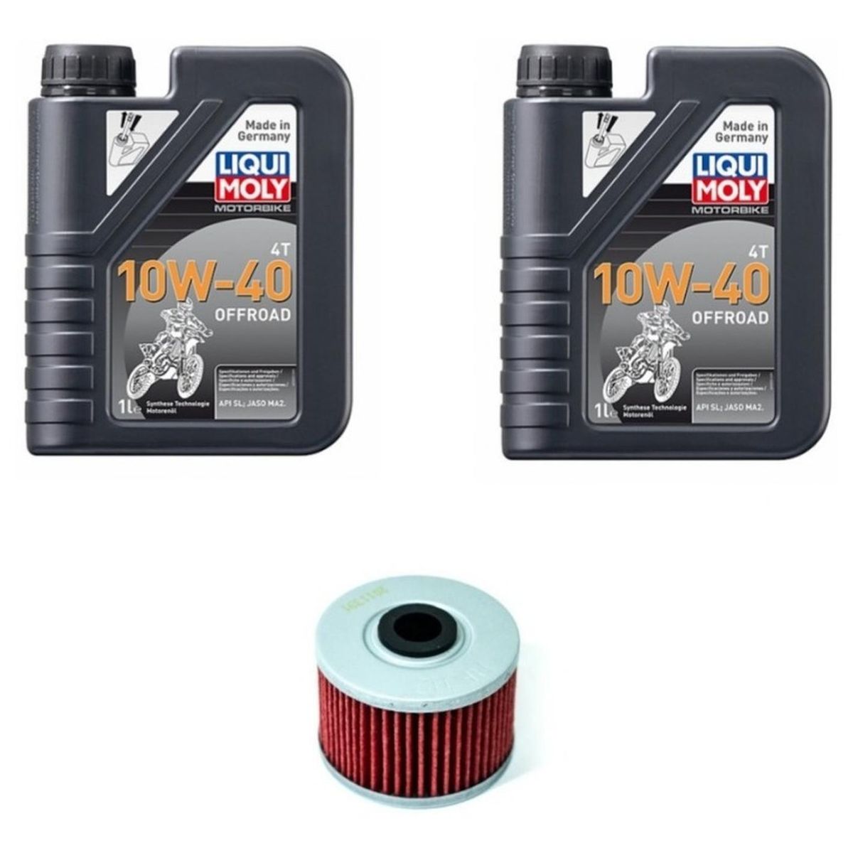LIQUI MOLY - Kit De Mantencion Moto Honda Xre 300 - Sahara 2l + Filtro