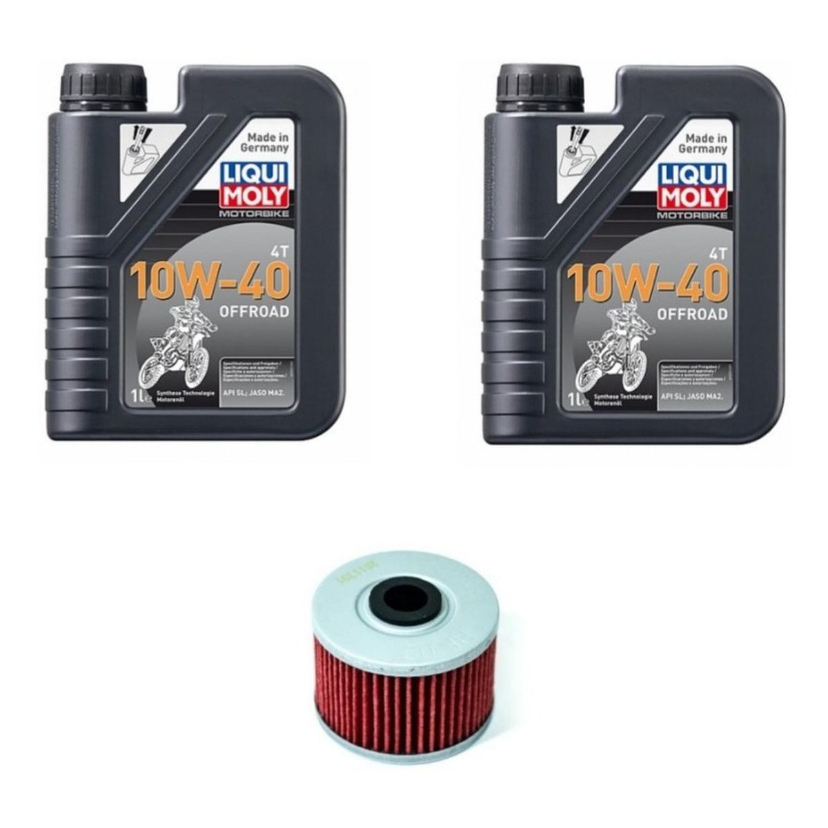 LIQUI MOLY - Kit De Mantencion Moto Honda Xre 300 - Sahara 2l + Filtro