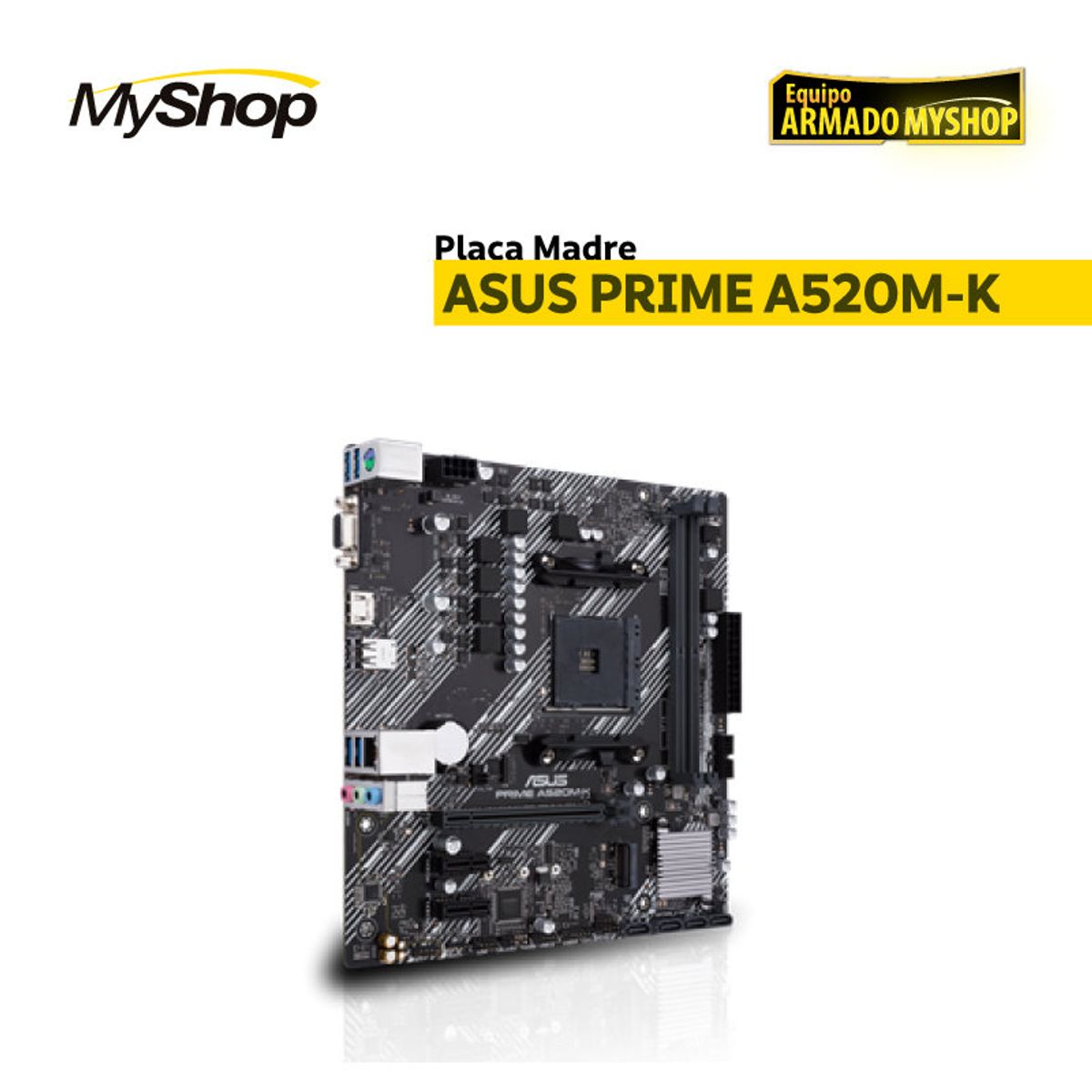 GENERICO - PC Study and Work - AMD RYZEN 3 5300G M/B ASUS PRIME A520M-K