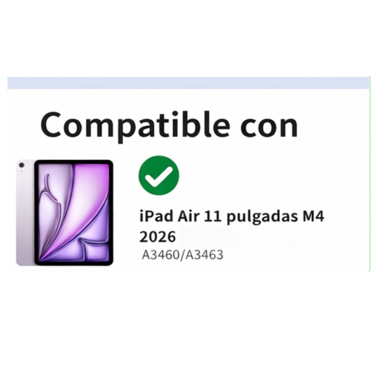 GENERICO - Funda Smart Cover Para iPad Air 11 M4 2026 Lila