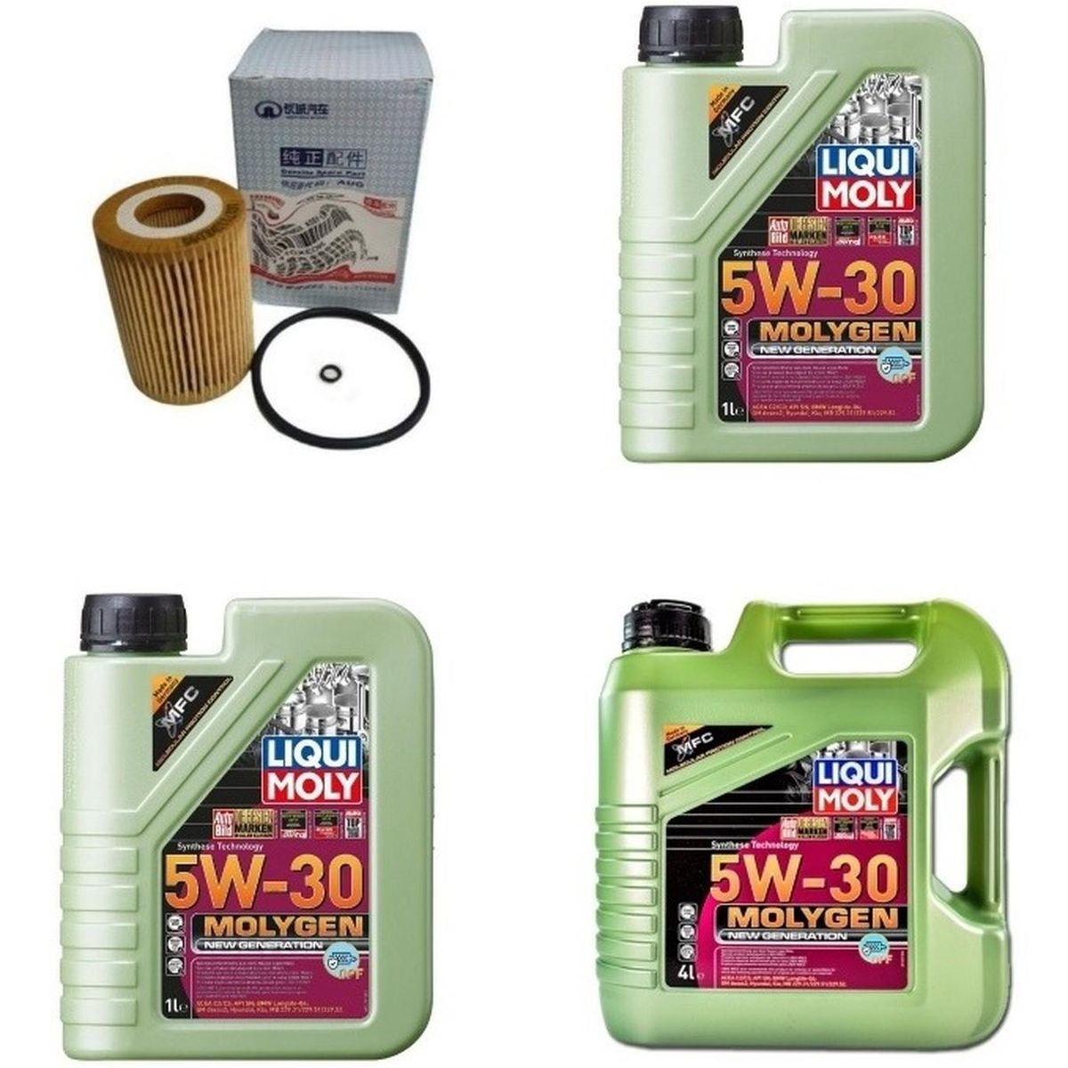 LIQUI MOLY - Kit De Mantencion Great Wall Poer 2.0  6l + Filtro Original