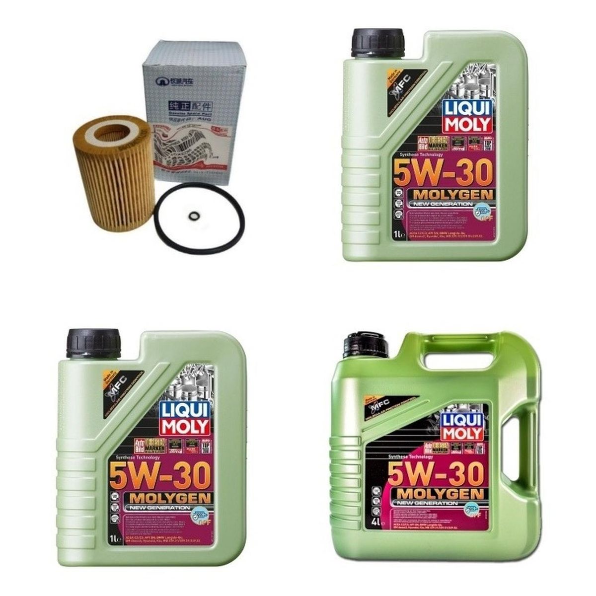 LIQUI MOLY - Kit De Mantencion Great Wall Poer 2.0  6l + Filtro Original