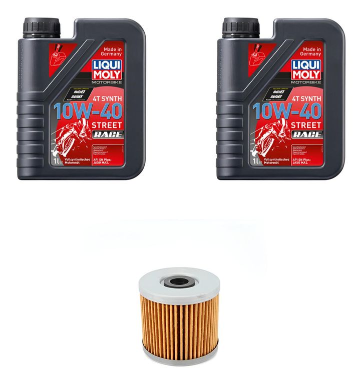 Kit De Mantencion Moto Zontes Zt 350 2l Aceite + Filtro